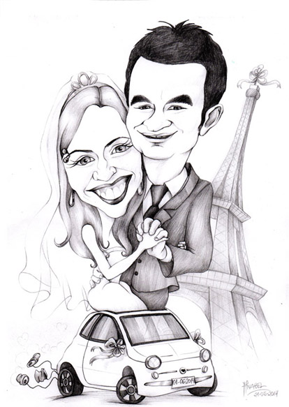 Caricature; Torino; Anabelarte